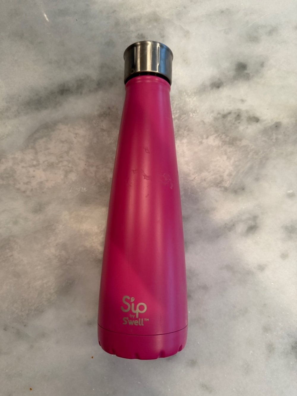 S'well Pink S'ip Stainless Steel Water Bottle